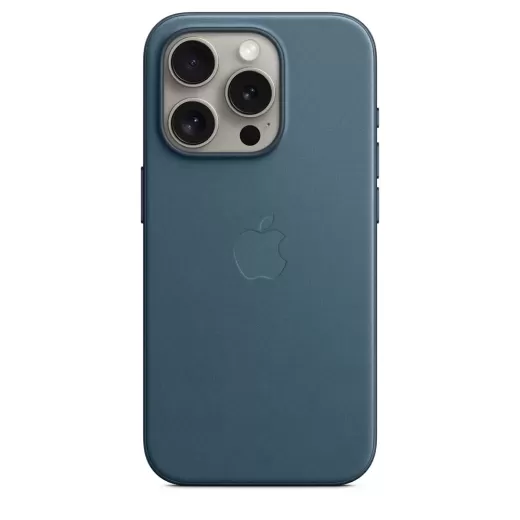 Чехол CasePro FineWoven Case with MagSafe Pacific Blue для iPhone 15 Pro Max