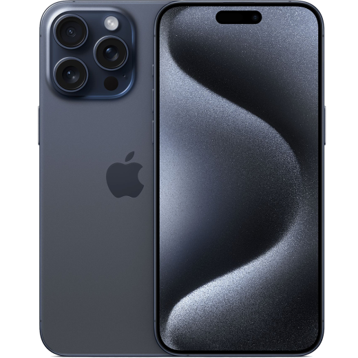 Б/У Apple iPhone 15 Pro Max 256GB Blue Titanium Физическая E-sim (5+)