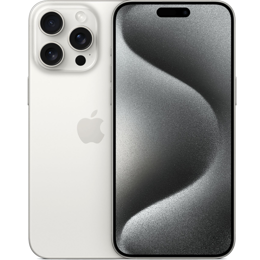 Apple iPhone 15 Pro Max 256GB White Titanium Фізична сім-карта (MU783)