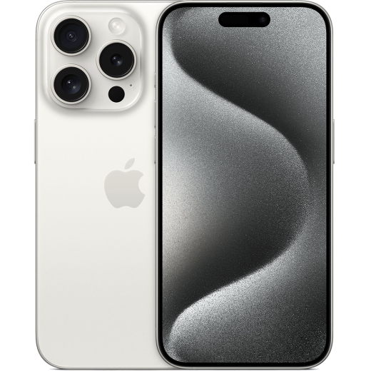 Apple iPhone 15 Pro 256GB White Titanium Фізична сім-карта (MTV43)