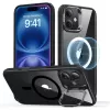 Прозрачный чехол с подставкой ESR Classic Hybrid Case with Stash Stand (HaloLock) Clear Black для iPhone 16 (1A7470202)