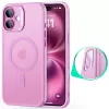 Чехол ESR HaloLock Classic Hybrid Case (Camera Control) Frosted Pink для iPhone 16