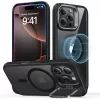 Прозрачный чехол с подставкой ESR Classic Hybrid Case with Stash Stand (HaloLock) Clear Black для iPhone 16 Pro (1A7490202)
