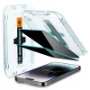Защитное стекло анти-шпион Spigen Screen Protector EZ FIT GLAS.tR Privacy для iPhone 14 Pro (AGL05215)