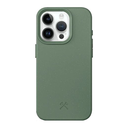 Эко чехол Woodcessories Bio Sustainable MagSafe Case Night Green для iPhone 15 Pro