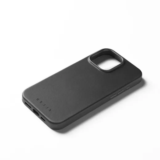 Кожаный чехол Mujjo Full Leather Case Black для iPhone 16 Pro Max