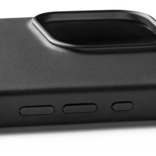Кожаный чехол Mujjo Full Leather Case Black для iPhone 16 Pro Max