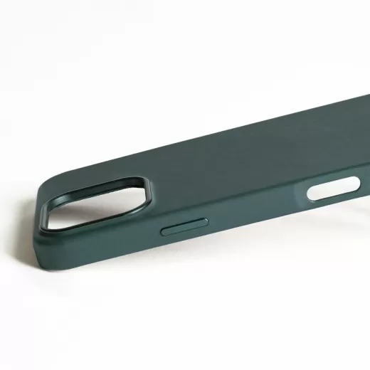 Кожаный чехол Mujjo Full Leather Case Livid Green для iPhone 16 Pro Max