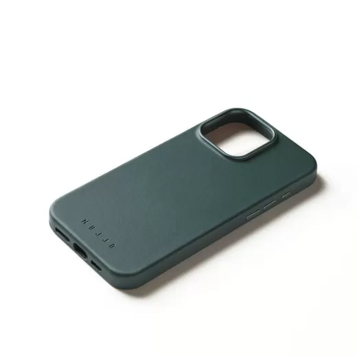 Кожаный чехол Mujjo Full Leather Case Livid Green для iPhone 16 Pro Max