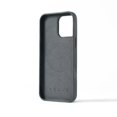 Чохол з еко-шкіри Mujjo MaizCase Case Steel Blue для iPhone 16 Pro Max