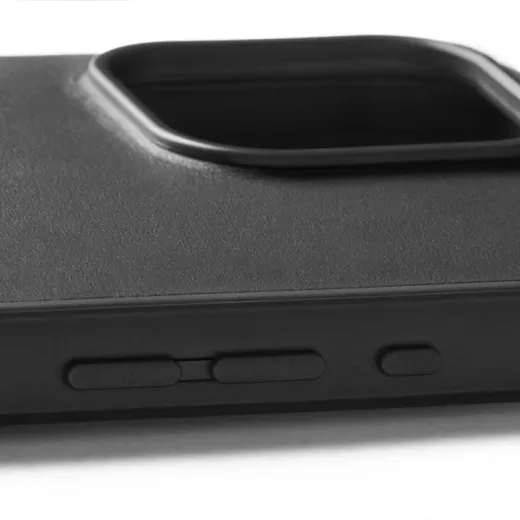 Шкіряний чохол Mujjo Shield Case Black для iPhone 16 Pro Max