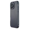 Шкіряний чохол Mujjo Shield Case  Steel Blue для iPhone 16 Pro Max