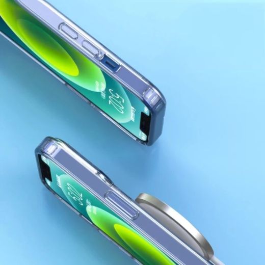 Прозрачный чехол Mutural Jingtou series Magsafe TPU + PC Transparent для iPhone 14 Pro Max