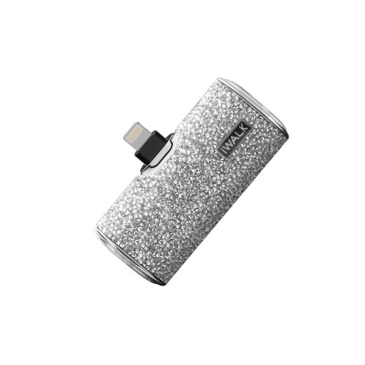 Павербанк (Зовнішній акумулятор) iWalk Secret 4500mAh Silver (DBS4500L)