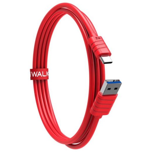 Кабель iWalk Twister C Type-C PVC Cable Red (CST013-008A)