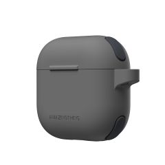 Силиконовый чехол AmazingThing Omni GripClip Case Titan Black для Airpods 4 (APRO4OMBK)