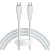 Кабель Baseus Pudding Series Fast Charging Cable Type-C to Type-C 100W 1.2 метра White (P10355702221-00)