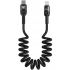 Кабель Mcdodo [CA-1960] Data Coiled Cable USB-C to Lightning 36W 1.8м Black