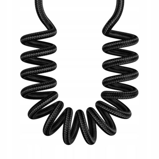 Кабель Mcdodo [CA-1960] Data Coiled Cable USB-C to Lightning 36W 1.8м Black