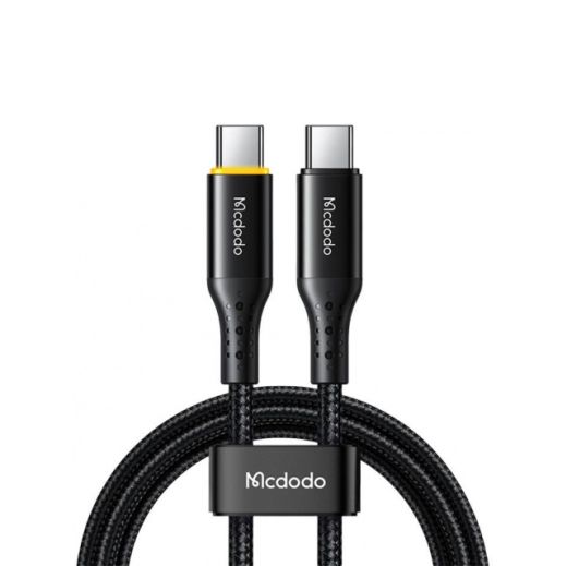 Кабель Mcdodo [CA-3461] Auto Power Off Data Cable USB-C to USB-C 100W 1.8м Black