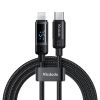Кабель Mcdodo [CA-5210] Digital Display Data Cable USB-C to Lightning 36W 1.2м Black
