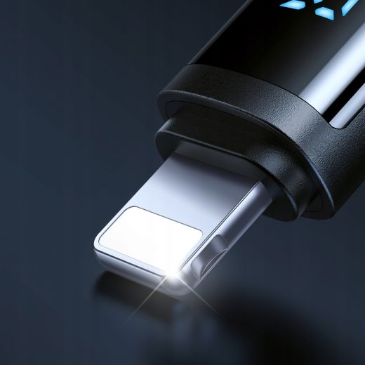 Кабель Mcdodo [CA-5210] Digital Display Data Cable USB-C to Lightning 36W 1.2м Black