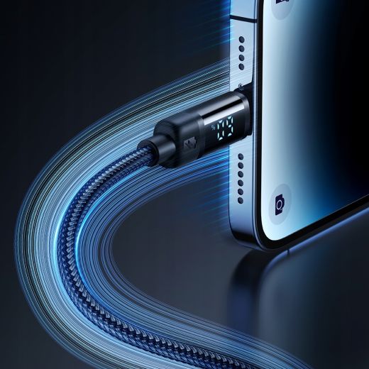 Кабель Mcdodo [CA-5210] Digital Display Data Cable USB-C to Lightning 36W 1.2м Black