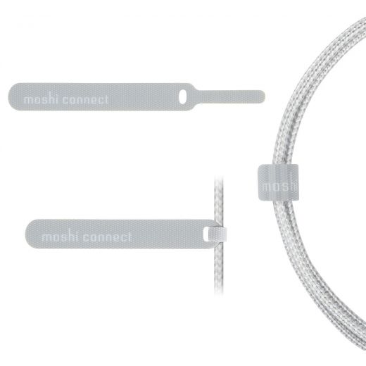 Кабель Moshi Integra™ Cable USB-C to Lightning Jet Silver (1.2 m) (99MO084105)