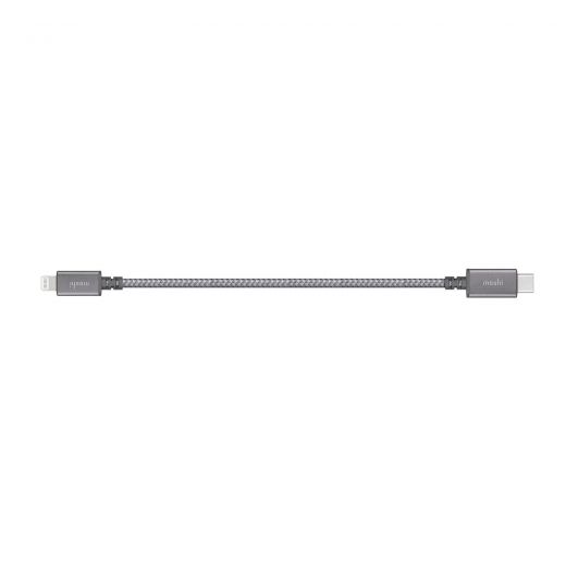 Кабель Moshi Integra™ Cable USB-C to Lightning Titanium Gray (0.25 m) (99MO084043)
