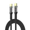 Кабель WIWU [Wi-C016] Geek Series USB-C to USB-C 100W 1.2м Black