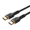 Кабель WIWU Wi-C018 Data Cable Vigor Series USB-C to USB-C 100W 1.2м Black