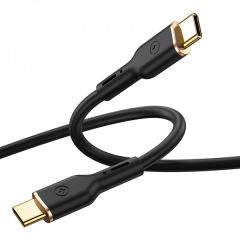 Кабель WIWU Wi-C018 Data Cable Vigor Series USB-C to USB-C 100W 1.2м Black