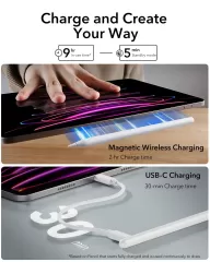 Стілус ESR Digital Pencil Pro White для iPad