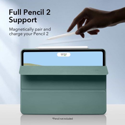 Чехол ESR Rebound Magnetic Smart Case Forest Green для iPad Pro 11" M1 | M2 (2022 | 2021 | 2020)