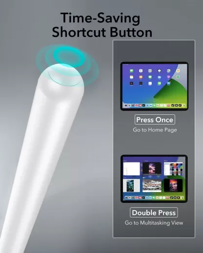Стілус ESR Digital Pencil Pro Silver для iPad