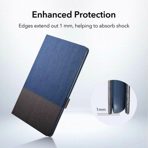 Чохол-підставка ESR Urban Premium Folio Case with Pencil Holder Blue Gray для iPad 10/2 (2021 | 2020 | 2019)