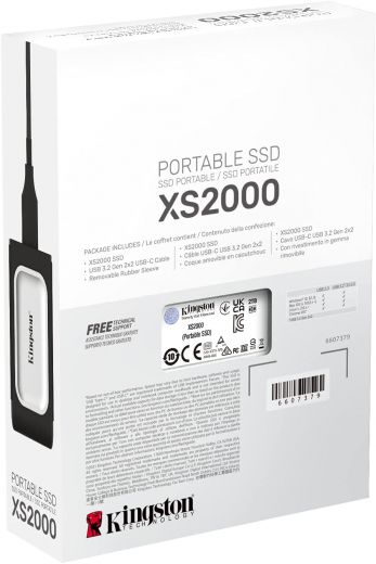 Зовнішній SSD-накопичувач Kingston XS2000 Portable SSD 1TB