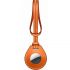 Кожаный брелок WIWU Hermes Bag Charm Orange для AirTag