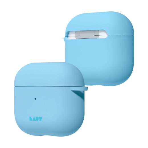 Силиконовый чехол Laut Huex Pastel Baby Blue для Apple AirPods 3 (L_AP4_HXP_BL)