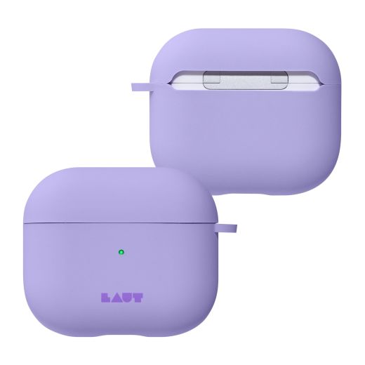 Силиконовый чехол Laut Huex Pastel Violet для Apple AirPods 3 (L_AP4_HXP_PU)
