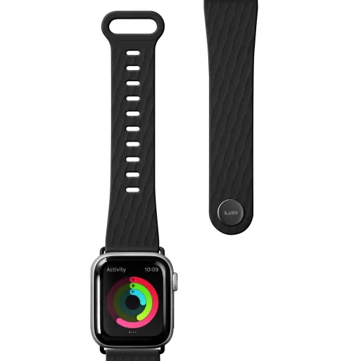 Спортивный ремешок Laut Active 2.0 Sport Black для Apple Watch 41мм | 40мм (L_AWS_A2_BK)