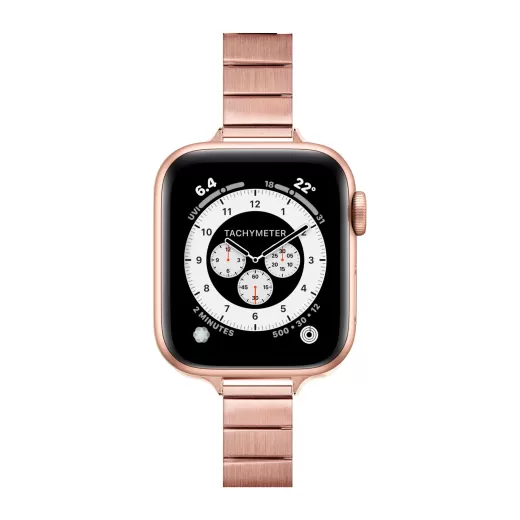 Металлический ремешок Laut Links Petite Rose Gold для Apple Watch 49мм | 45мм | 44мм (L_AWL_LP_RG)