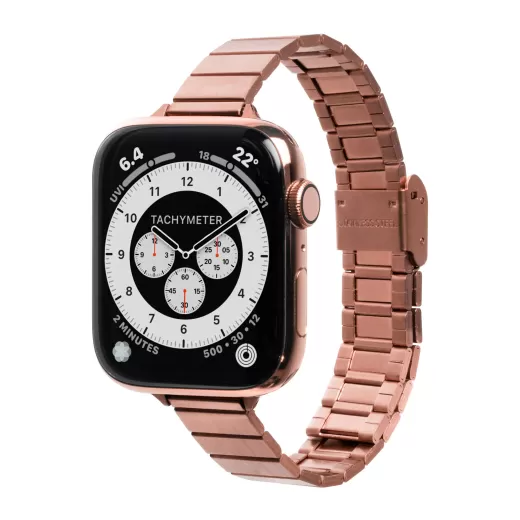 Металлический ремешок Laut Links Petite Rose Gold для Apple Watch 49мм | 45мм | 44мм (L_AWL_LP_RG)