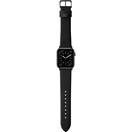 Кожаный ремешок Laut Prestige Black для Apple Watch 41мм | 40мм (L_AWS_PRE_BK)