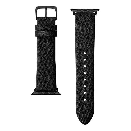 Кожаный ремешок Laut Prestige Black для Apple Watch 49мм | 45мм | 44мм (L_AWL_PRE_BK)