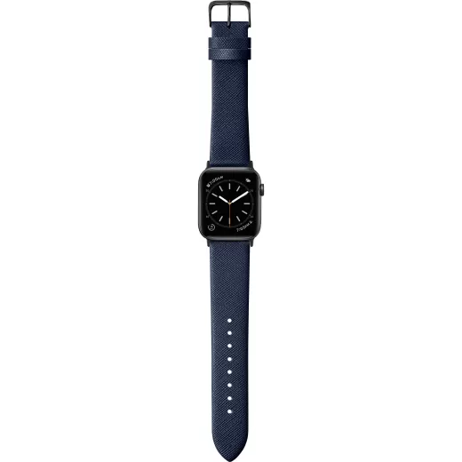 Шкіряний ремінець Laut Prestige Indigo для Apple Watch 41мм | 40мм (L_AWS_PRE_BL)