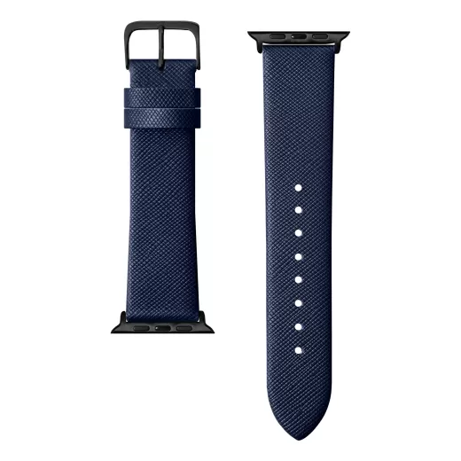 Шкіряний ремінець Laut Prestige Indigo для Apple Watch 42мм | 41мм | 40мм (L_AWS_PRE_BL)