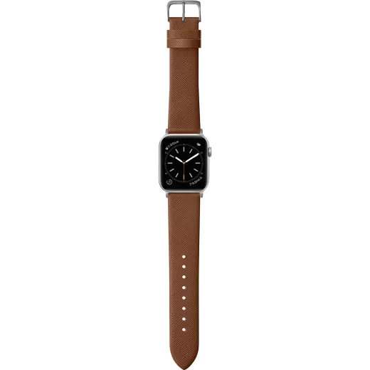 Кожаный ремешок Laut Prestige Tan Brown для Apple Watch 49мм | 45мм | 44мм (L_AWL_PRE_BR)