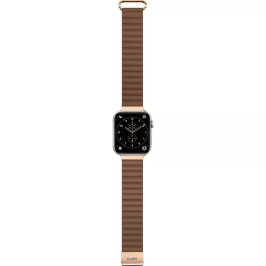 Ремінець Laut NOVI LUXE Sepia Brown для Apple Watch 49мм | 45мм | 44мм (L_AWL_NL_BR)