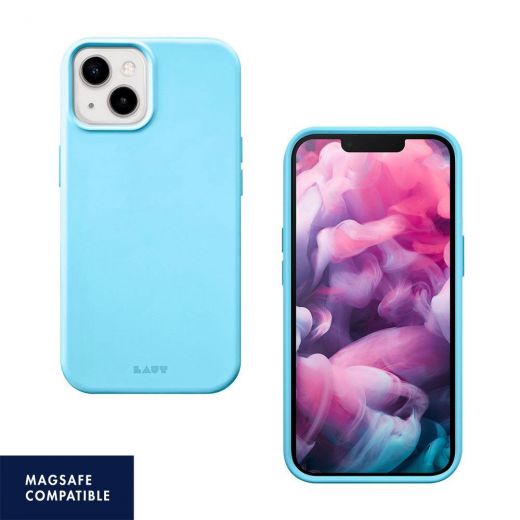 Чехол Laut HUEX PASTELS with MagSafe Baby Blue для iPhone 13 (L_IP21M2_MHP_BL)